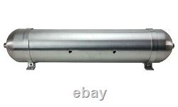 Air Lift 3p 27685 3/8 5 Gallon Seamless Raw Aluminum Tank Chrome 480 Compresseur