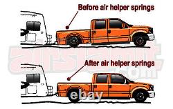 Assistance Au Remorquage Dessus De La Charge Pas Drill Kit De Niveau Pour 07-18 Chevy 1500 Suspension Air Bag