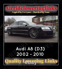 Audi A8 D3 (2003-2010) Kit complet de liaison de suspension pneumatique abaissée avec livraison gratuite.