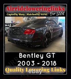 BENTLEY GT MK3 (2018 et plus récent) Kit de liaison de suspension pneumatique abaissant - Livraison gratuite