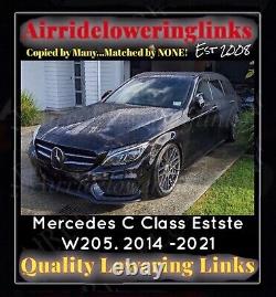Kit complet de liens d'abaissement de suspension pneumatique pour Mercedes Classe C W205 2014-2021