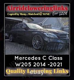 Kit complet de liens d'abaissement de suspension pneumatique pour Mercedes Classe C W205 2014-2021