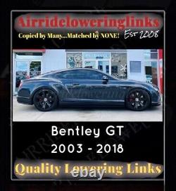 Kit de liaison d'abaissement de suspension pneumatique pour Bentley GTC Drophead Mk2 (2011-2018)