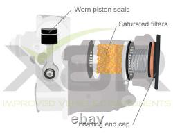 Kit de réparation complet pour compresseur de suspension pneumatique Hitachi avec capuchon d'extrémité et relais