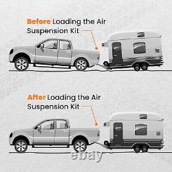 Kit de suspension à ressort d'aide à l'air adapté pour les Chevrolet, Dodge, Ford et GMC Pick-up de 97.