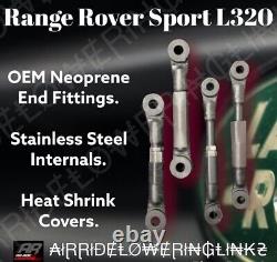 Range Rover Sport L320. Liens d'abaissement de suspension pneumatique - Kit complet avec livraison gratuite.