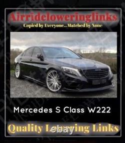 Traduisez ce titre en français: Mercedes Classe S W222 AIR & ABC SUSPENSION LOWERING LINKS, KIT COMPLET, LIVRAISON GRATUITE