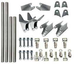 Triangulated 4 Link Kit Universal Weld On Car Truck 1.25 Dom Tube Lh Et Rh End