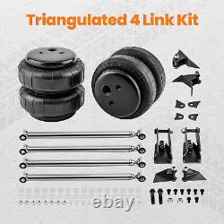 Universal Arrière Triangulated 4 Link Kit + Brackets 2500 Sacs Air Ride Suspension